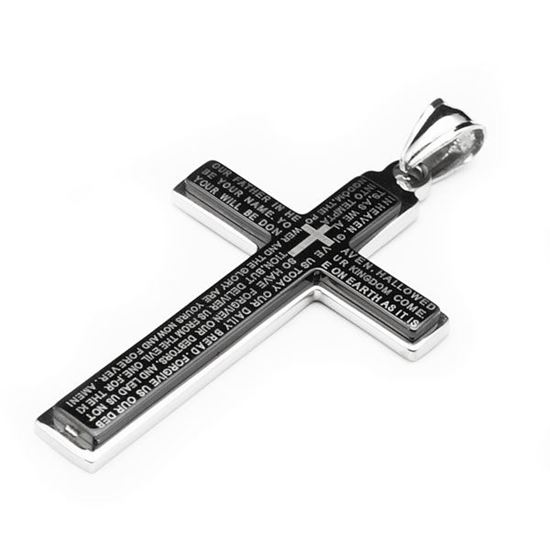 Picture of Religious Crucifix Pendant Stainless Steel 