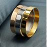 Picture of Bangle Set Stainless Steel Three Gold Plating
