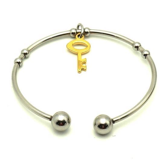 Picture of Charm Key Bangle Stainless Steel 