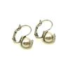 Picture of Pearl Earrings Stainless Steel High Polished