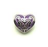 Picture of Heart Pendant Stainless Steel Enamel 