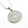 Picture of Silver Coin Necklace Stainless Steel