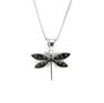Picture of MIS S1 Black Dragonfly Necklace Stainless Steel