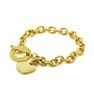 Picture of MIS Heart Toggle Bracelet Stainless Steel Polished 