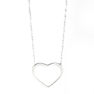 Picture of Heart Necklace Stainless Steel Silver