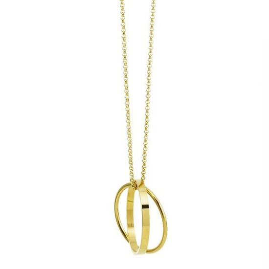 Picture of MIS Gold Infinity Long Necklace Stainless Steel