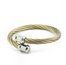 Picture of MIS Cable Bangle Stainless Steel Two Tone