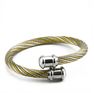 Picture of MIS Cable Bangle Stainless Steel Two Tone