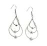 Picture of Dangling Earrings Stainless Steel High Polished