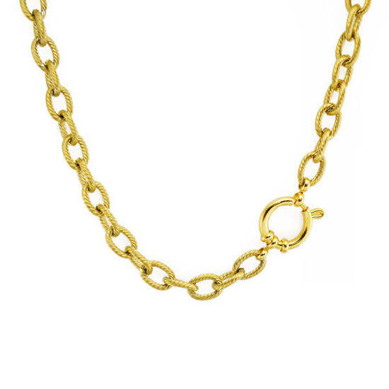 Picture of Stainless Steel Gold Platting Chain
