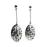 Picture of Dangling Earrings Silver Plating Stainless Steel