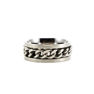 Picture of Men Silver Stainless Steel Band Ring