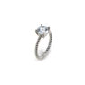 Picture of Stone Ring Stainless Steel CZ High Quality