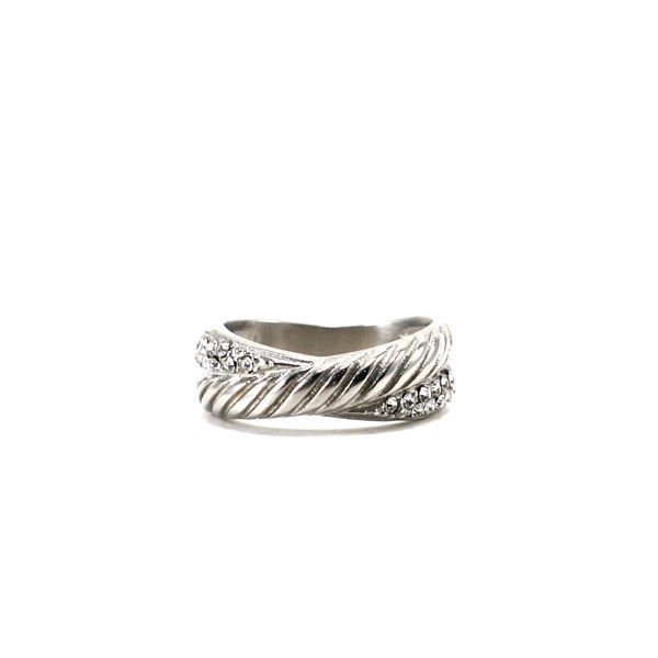 Picture of CZ Stainless Steel Ring