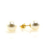 Picture of Stud Pearl Earrings Stainless Steel