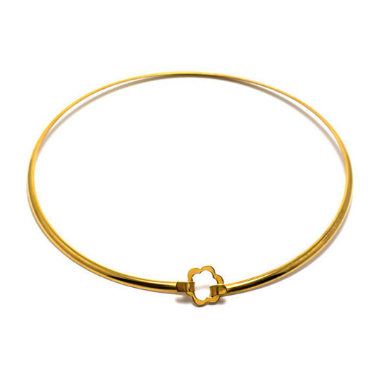 Picture of Women Choker Necklace Stainless Steel Gold Plating