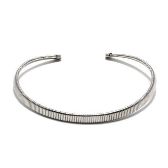 Picture of Women Choker Necklace Stainless Steel High Polished
