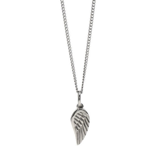 Picture of Angel Wing Pendant Necklace Stainless Steel