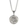 Picture of Rose Coin Necklace Stainless Steel