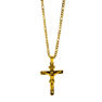 Picture of Religious Crucifix Necklace Stainless Steel Gold Plating