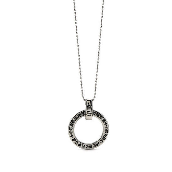 Picture of Circle Spiritual Pendant Necklace Stainless Steel