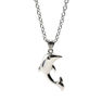 Picture of Dolphin Hollow Pendant Stainless Steel Necklace