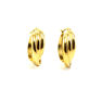 Picture of Hoop Earrings Stainless Steel Gold Plating