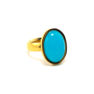 Picture of Stone Ring Stainless Steel Gold Plating