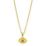 Picture of Evil Eye Necklace  Stainless Steel Gold Plating