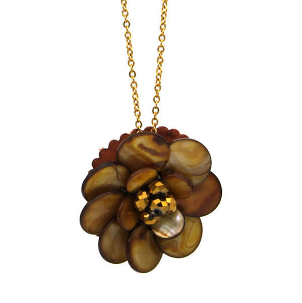 Picture of ANFLO Flower Stainless Steel Necklace