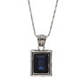 Picture of Blue Crystal Necklace Stainless Steel
