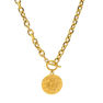 Picture of Gold Coin Necklace Stainless Steel